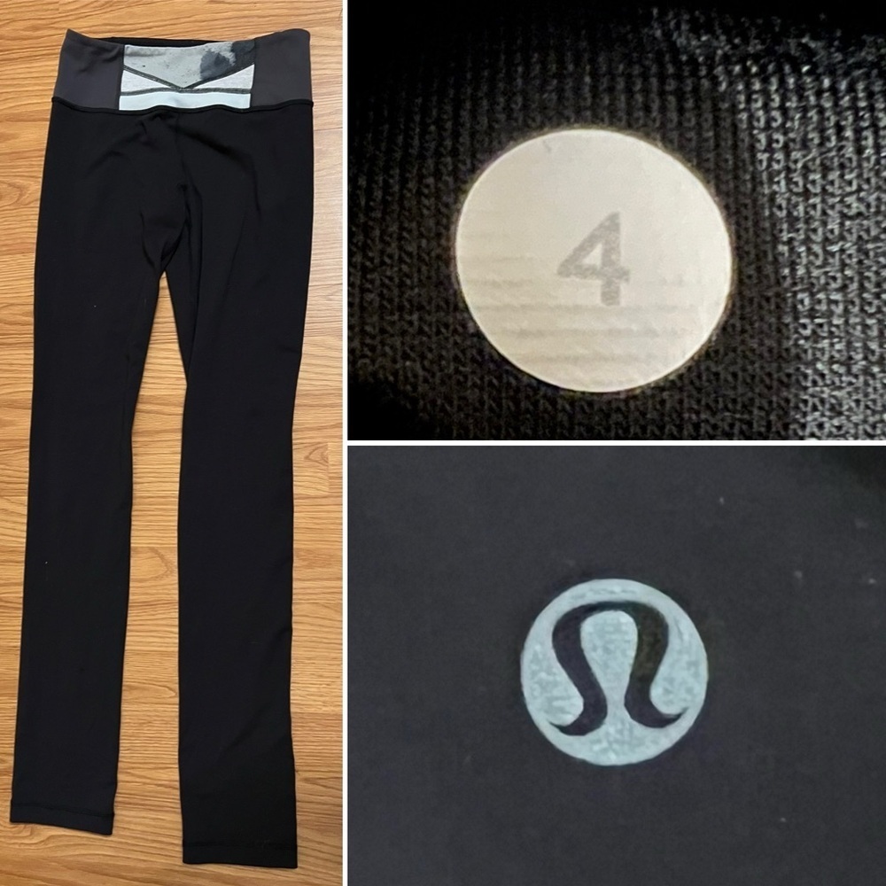 Lululemon Black High-Waisted Leggings - Picture 5 of 7